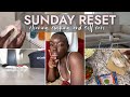 SUNDAY RESET WITH ME: Cooking Sunday dinner, self care, cleaning, and recharging for the week