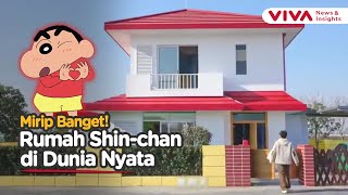 Fantastis! Replika Rumah Shin-chan Rogoh Kocek Rp6,6 Miliar