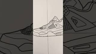 Rysuje buty koszykarskie firmy Jordan