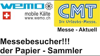 Messebesucher !!! CMT der Papiersammler Katalogsammler Sammler Jäger