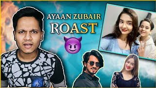 Ayaan Zubair Roast | Feat. Mr Faisu 07 and Jannat Zubair & Anushka Sen, Carryminati LITE Version