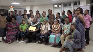 Fijian Minister for Trade opens a 3-day Basic Business Training workshop