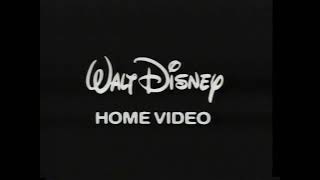 Walt Disney Home Video logo #3 (EXTREMELY RARE) 1984 60FPS