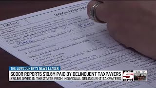VIDEO: SC Department of Revenue reveals biggest delinquent tax offenders