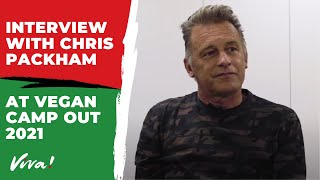 Interview with Chris Packham at Vegan Camp Out 2021