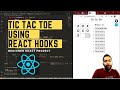 Tic Tac Toe using React Hooks | Beginner React Project