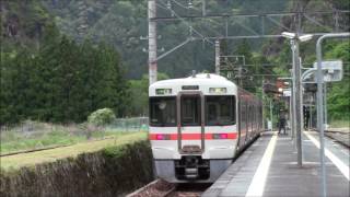 ＪＲ飯田線豊橋行き普通列車三河槙原駅JR Iida Line at Mikawa Makihara Station 01/May/2016