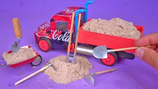 Making an Amazing Truck and Construction Tools with soda cans