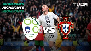 HIGHLIGHTS - Eslovenia 2-0 Portugal | Amistoso Internacional | TUDN
