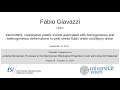 Fabio Giavazzi- Intermittent, cooperative plastic events associated with homogeneous and hetero...