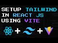 How To Install And Setup TailwindCSS In React Using Vite