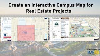 How to Create an Interactive Campus Map for Real Estate Projects #mapog #viral #shorts #campus #map