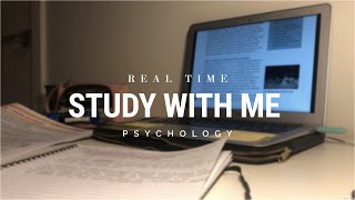 STUDY WITH ME: PSYCHOLOGY