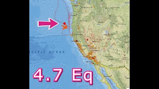 4.7 Earthquake off Coast of Oregon. Auroras tonight? Friday Night update 1/24/2025