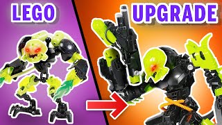 Using LEGO TOXIC REAPA's Parts To Build Bionicle MOCs