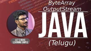 Java ByteArrayOutputStream in English | Java Tutorials in English (Java Tutorial)