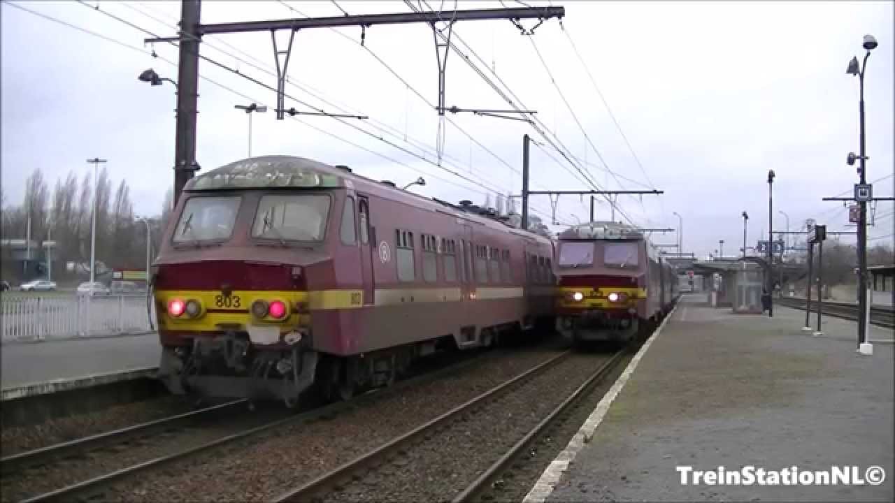 Kruising NMBS AM75 Te Station Antwerpen-Nooderdokken (Verrassing ...