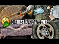 DESTROYED Pickup Truck Car Detailing Restoration || Deep Cleaning