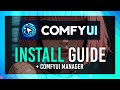 EASY ComfyUI + Manager Install | Windows AI Guide 2025