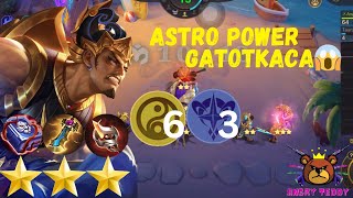 MLBB MAGIC CHESS!!! Astro Power Gatotkaca 😎😎😎 6 Cadia Riverlands + 3 Astro Power 😱😱