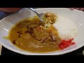 【はなまるうどん】no.10. カレーセット（ぶっかけ小）を食す　＃1114