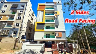 Brand New 2 Bhk Flats For Sale [ Spacious Flats ] 2 Sides Road Facing Project || Seperate Pooja Room