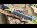 Knife Making - Making a Tanto Knife Different