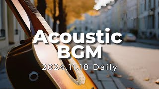 【Acoustic BGM】【Daily】〜秋風を感じるアコースティック | Acoustic for Feeling Autumn Breeze