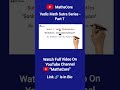 Vedic Math| Vedic Math Trick| Vedic Math Sutra Series|Vedic Math by MathsCore #subscribenow #maths