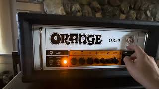 Orange OR30 microphonic tubes 1/3