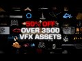 50% Off VFX Black Friday Sale | 3,700 Professional VFX Elements | ActionVFX