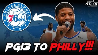 Paul George Should Sign w/ the 76ers: NBA Free Agency Fits