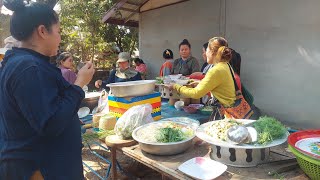 เตรียมของกินใว้ต้อนรับ ผ้าป่า มาจาก ประเทศ ไทย