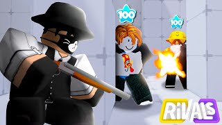 Mi primera vez en RIVALS EN ROBLOX!