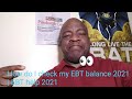 How do I check my EBT balance 2021 | EBT help 2021