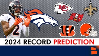 Denver Broncos Record Prediction For 2024 NFL Season