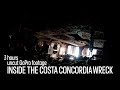 Costa Concordia -  Exploring the wreck - Raw and unedited GoPro video footage