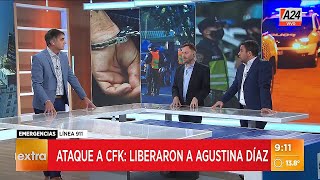 🚨 Ataque a CFK: liberaron a Agustina Díaz I A24
