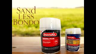 Bondo - How To Sand Less on Furniture