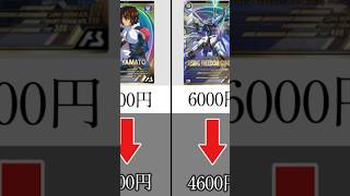 【アーセナルベース】機動戦士ガンダムアーセナルベースUNITRIBE SEASON:01 稼働1週間経過 相場変動ランキング#アーセナルベース #ガンダムseedfreedom #gundam