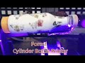 cylindrical printer printing in one piece no need to wait