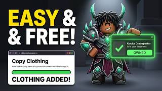 How to COPY CLOTHING!! in Roblox | Full Tutorial