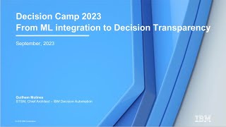 DecisionCAMP 2023: \