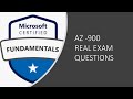 Azure Foundation - AZ-900 - Real Exam Questions - Part -1 (with explanations)