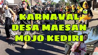 Karnaval Desa Maesan Mojo Kediri 18/8/2019