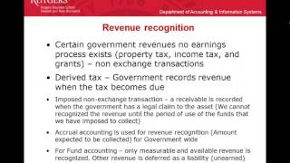 Advanced Accounting- Government Part 1 and 2 Overview