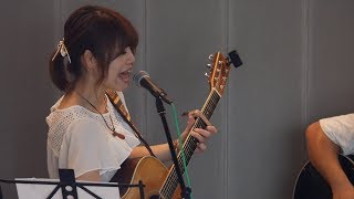 紗耶～saya～(さや) 「チェリー」(スピッツ) ギター弾き語り 路上ライブ  2017年8月9日