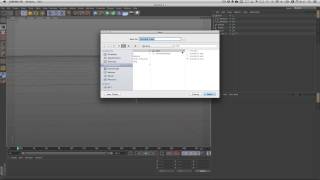C4D to openFrameworks animation export test