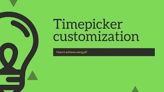 Splunk Basic : How to add timepicker to dashboard and customize its default rendering