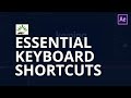 Keyboard Shortcuts in Adobe After Effects (Must know)